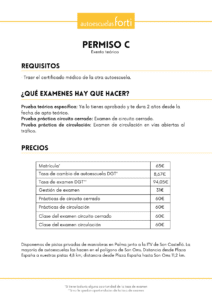 Permiso C Exento Teorico